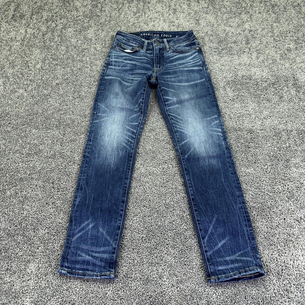 American Eagle Jeans Mens 26x30 Blue Next Level Airflex Slim Denim